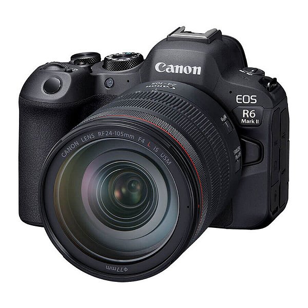 Canon EOS R6 Mark II Mirrorless com Lente 24-105mm f/4