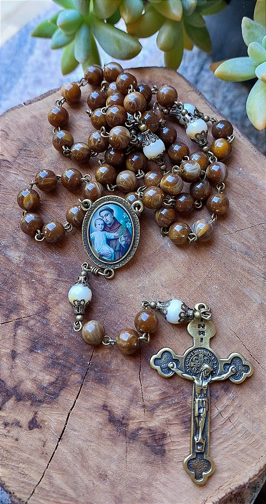 TERÇO SANTO ANTÔNIO E SAGRADO CORAÇÃO DE JESUS