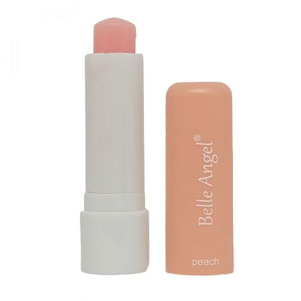 Lip Balm Labial Belle Angel Frutas Sabor Peach - 3,6g