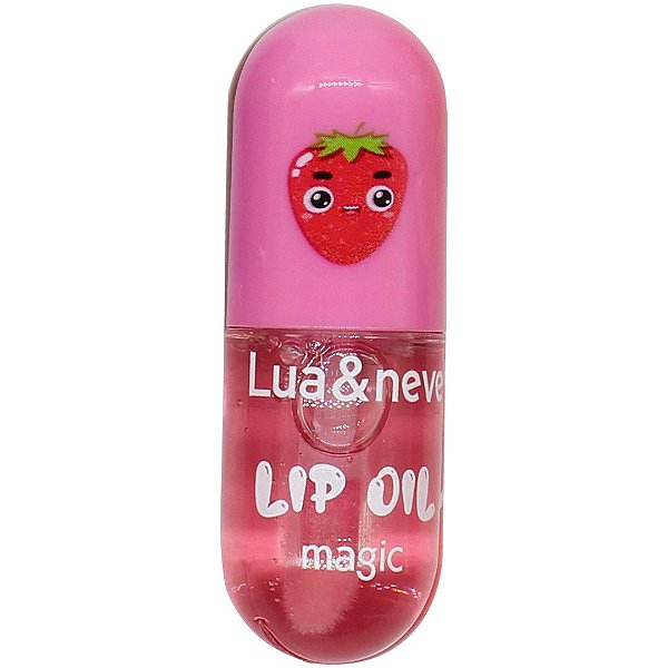 Lip Oil Magic Lua & Neve Sabor Morango