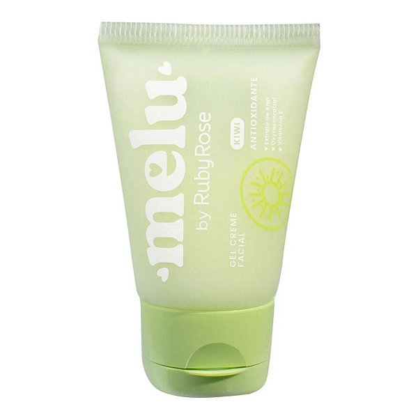 Gel Creme Facial Antioxidante Melu Kiwi Ruby Rose 40g