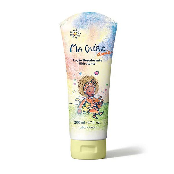 Loção Hidratante Desodorante Corporal O Boticário Ma Chérie Amie 200ml