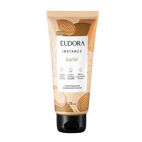 Creme Hidratante Corporal Eudora Instance Karité 75ml