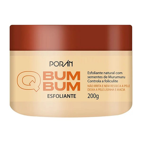 Esfoliante Hidratante para Glúteos Qbumbum Poran 200g