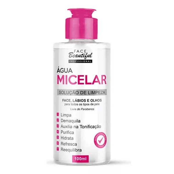 Agua Micelar Rosa Mosqueta Face Beautiful 100ml
