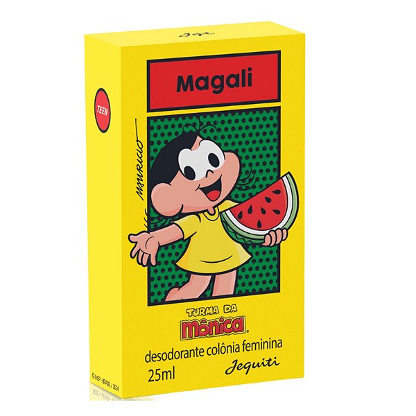 Desodorante Colônia Feminina Turma da Monica Magali Jequiti 25ml