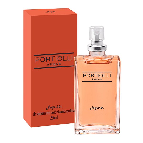 Desodorante Colônia Masculina Portiolli Ambar Jequiti 25ml