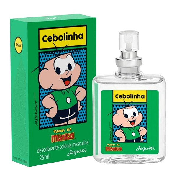 Desodorante Colônia Masculina Turma da Mônica Cebolinha Jequiti 25ml
