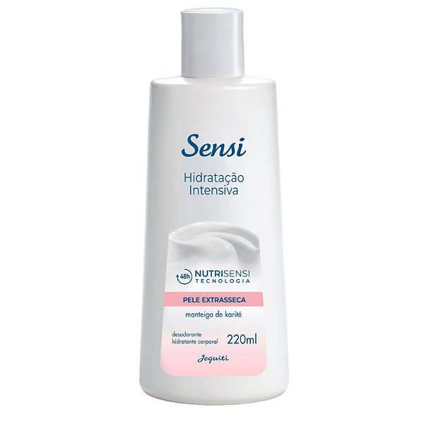 Desodorante Hidratante Corporal Sensi Pele Extrasseca Jequiti 220ml