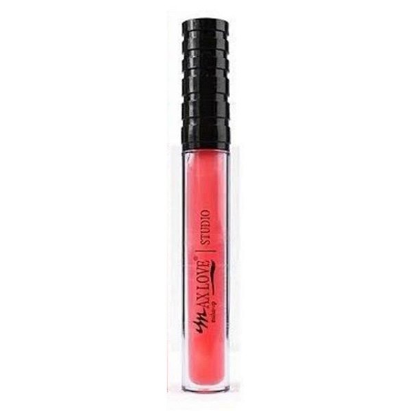 Lip Gloss Max Love Latex Translúcido Framboesa Cor 17 - 5ml