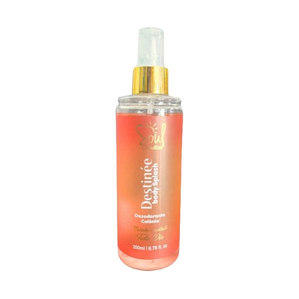 Body Splash Desodorante Colônia Destinée Soul Cosméticos 200ml