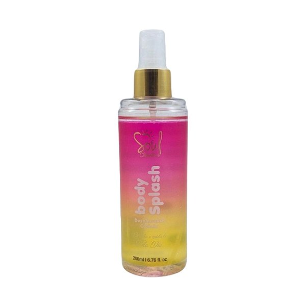 Body Splash Desodorante Colônia Paradox Soul Cosméticos 200ml