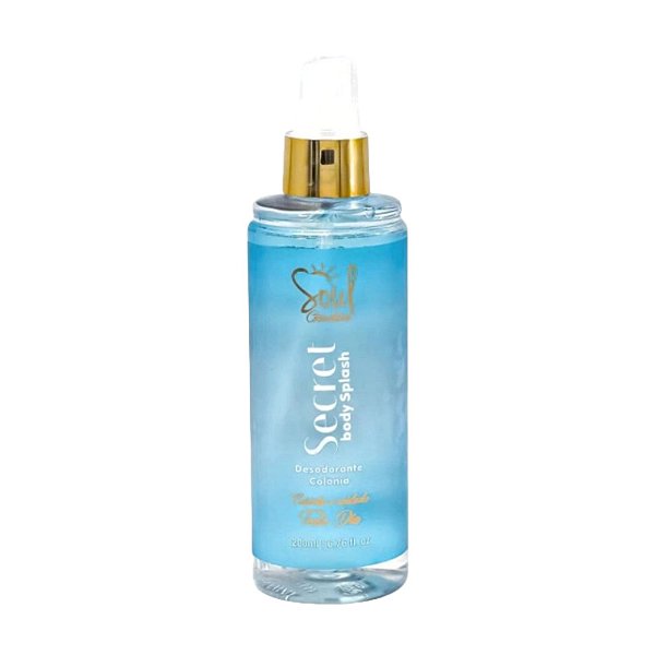 Body Splash Desodorante Colônia Secret Soul Cosméticos 200ml