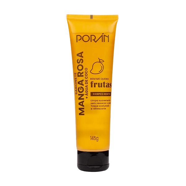 Sabonete Líquido Corpo e Rosto Manga Rosa Porán 145g