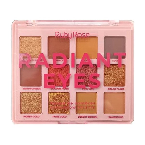 Paleta de Sombras Radiant Eyes Ruby Rose