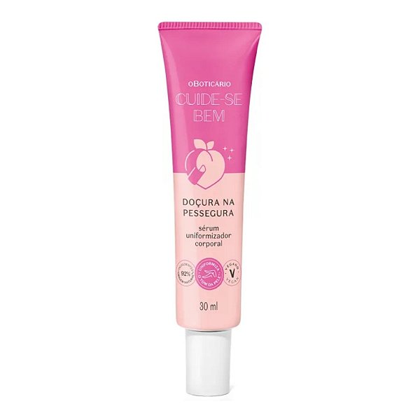 Sérum Uniformizador Corporal Cuide-se Bem O Boticário Doçura na Pessegura 30ml