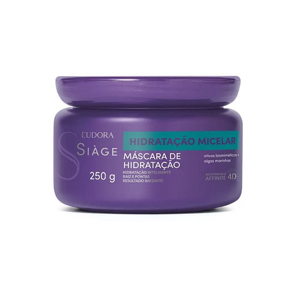 Máscara Capilar Eudora Siàge Hidratação Micelar 250g