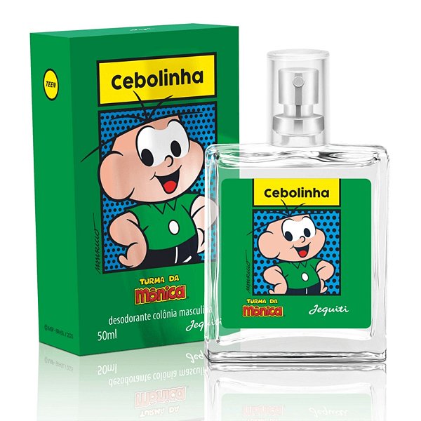 Desodorante Colônia Masculina Turma da Mônica Cebolinha Jequiti 50ml