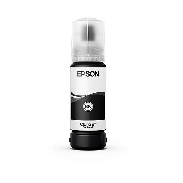 Refil de Tinta Epson T554 T554120 Preto para L8180 65ml