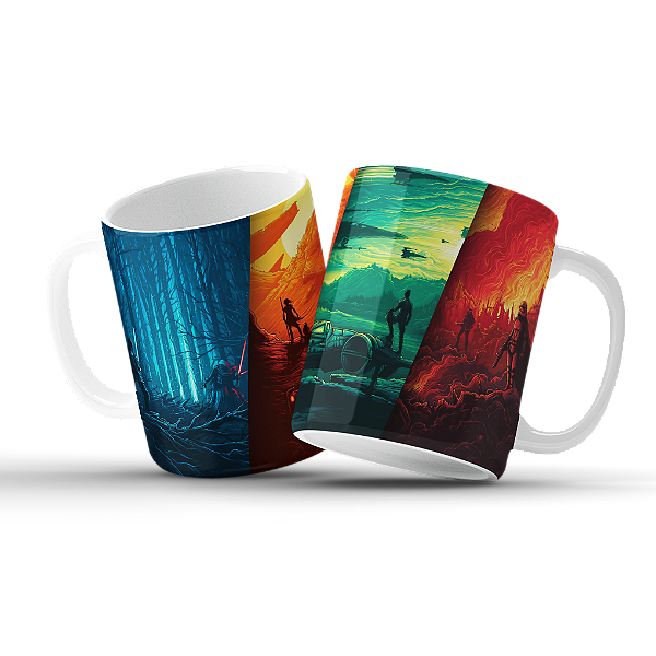 Caneca Star Wars Personalizada com Nome M3