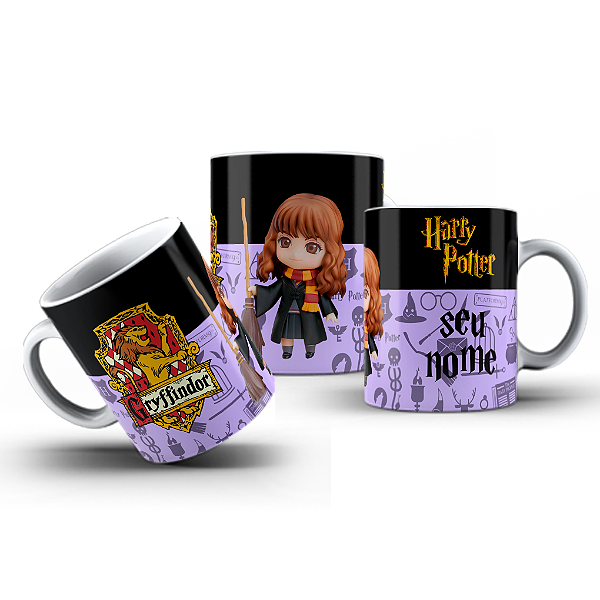 Caneca Star Wars Harry Potter - Hermione Personalizada com Nome