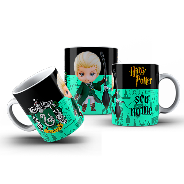Caneca Star Wars Harry Potter - Draco Malfoy Personalizada com Nome
