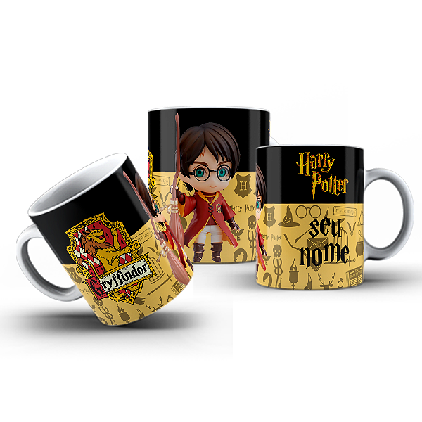 Caneca Star Wars Harry Potter Personalizada com Nome