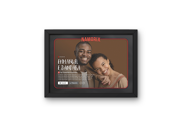 Quadro  Personalizado com Foto netflix 05