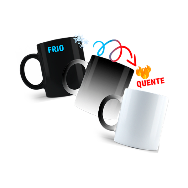 Caneca Mágica fosca para Sublimação