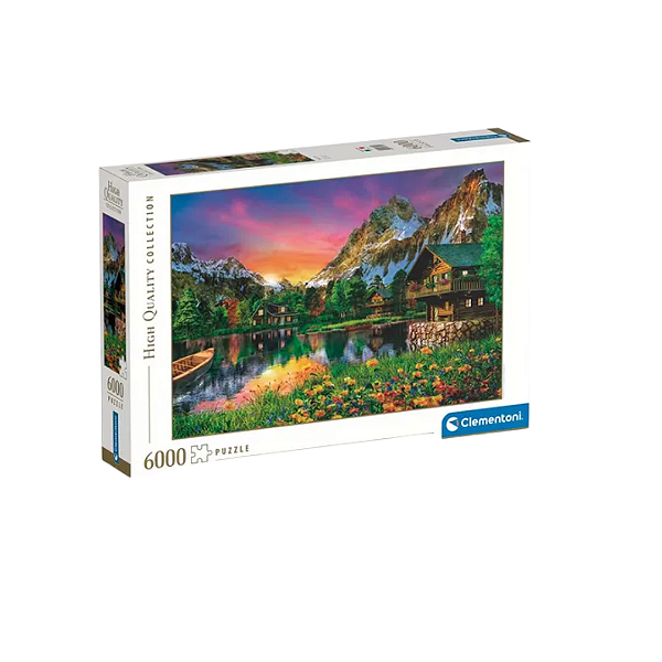 Quebra Cabeça Puzzle 6000 Peças Jardim Vertical - Clementoni