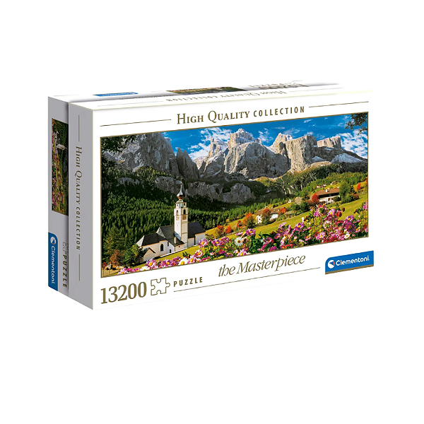 Quebra cabeça 13200 peças  PUZZLE dolomitas paisagem CLEMENTONI