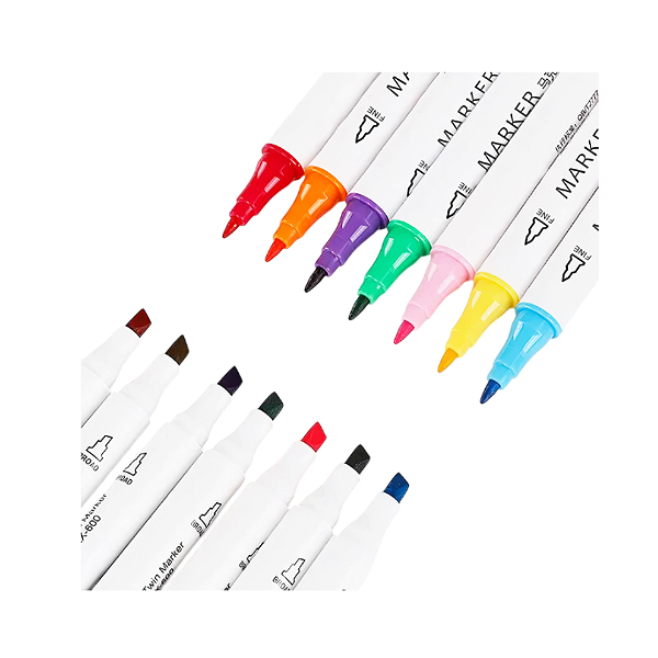 kit 48 uni Canetinha de Colorir tipo Marca Texto