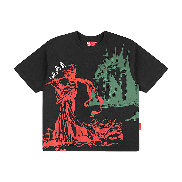 Camiseta MAD Enlatados Hamelin Preto