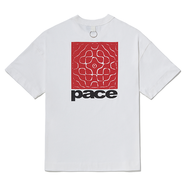 Camiseta Pace Chladni Oversized Off White