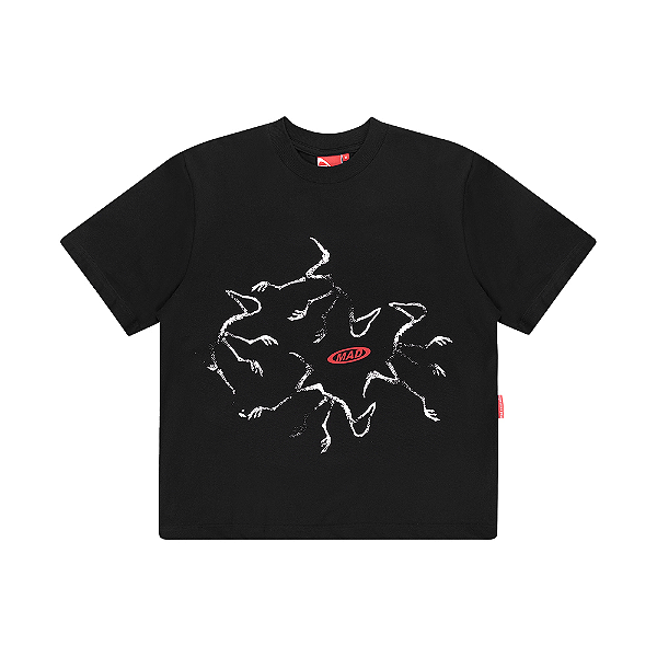 Camiseta MAD Enlatados Mad'Terya Preto