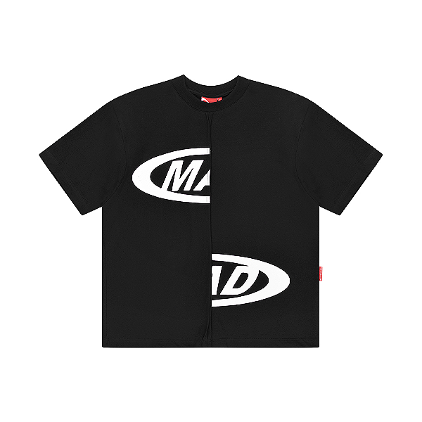 Camiseta MAD Enlatados Portal Preto