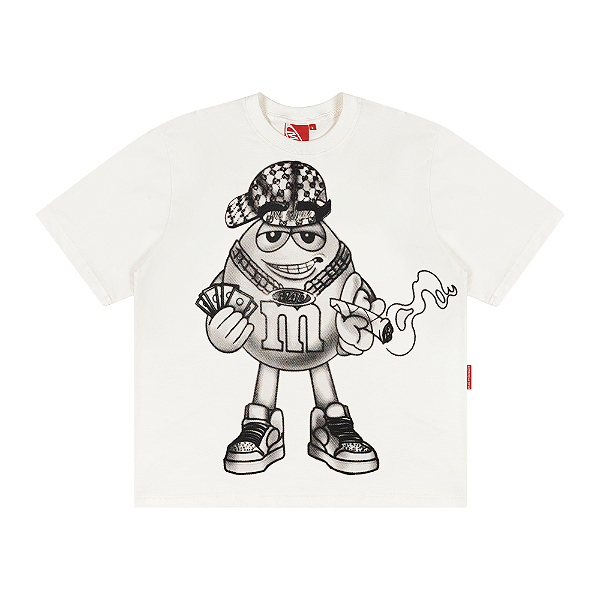 Camiseta MAD Enlatados Aquele Que Deixou a Mad Enlatada Off White
