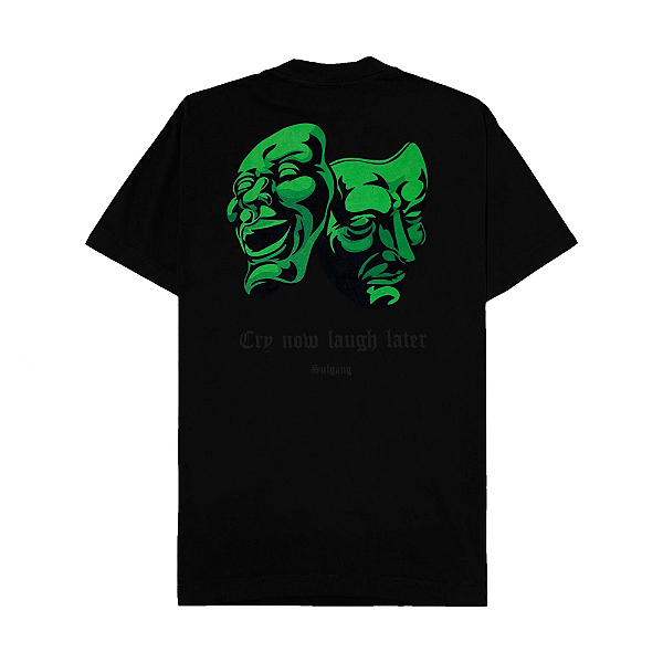 Camiseta Sufgang Cry Now Preto