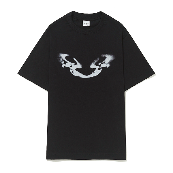 Camiseta Barra Crew B Reflexo Preto