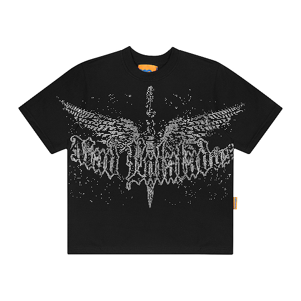 Camiseta MAD Enlatados Partículas Preto