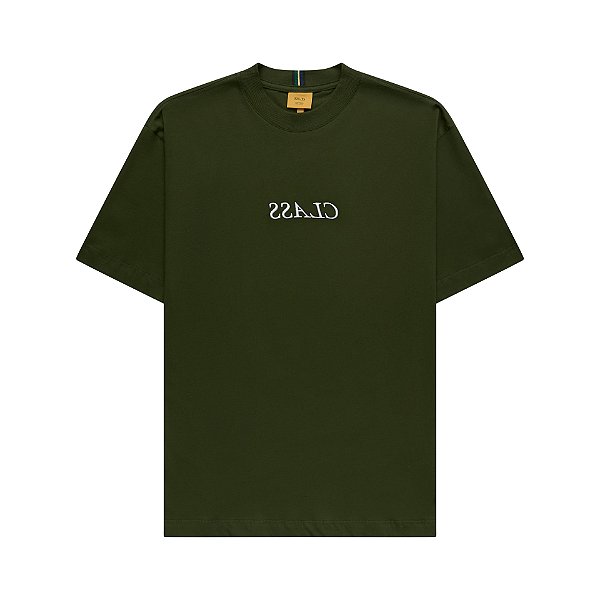 Camiseta Class Inverso Verde Militar