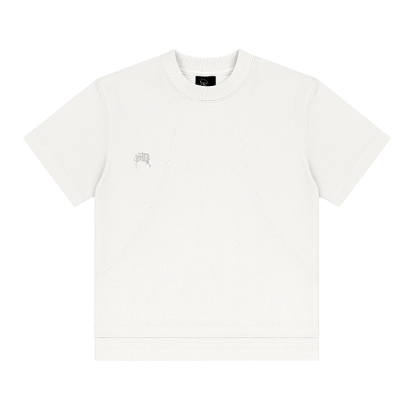 Camiseta Sufgang Boxy 4SUF Double Hem Off White