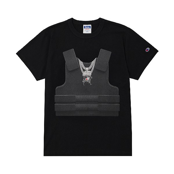 Camiseta Sufgang x Champion Ballisytic Vest Preto