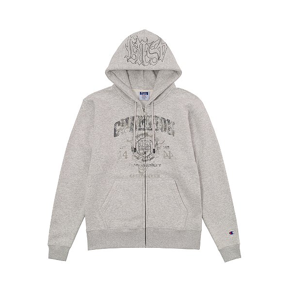 Moletom Zíper Sufgang x Champion Joker University Club Gray