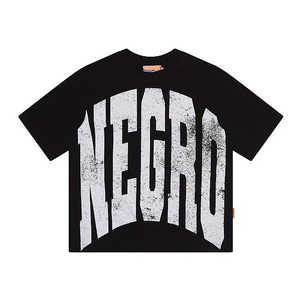 Camiseta MAD Enlatados Negro Preto