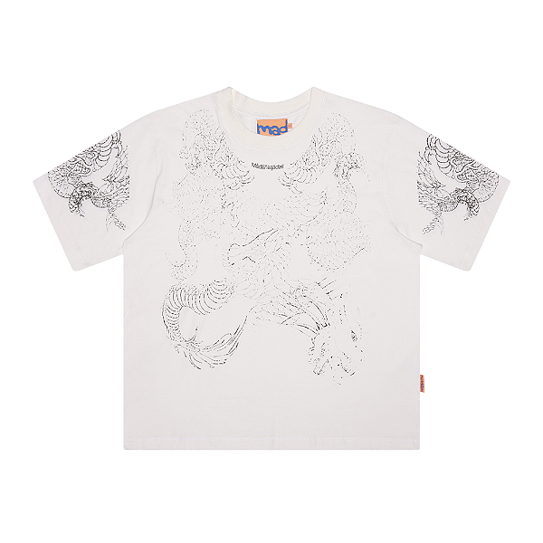 Camiseta MAD Enlatados Drag Plate Off White