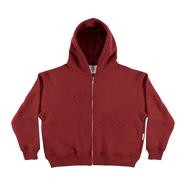 Moletom MAD Enlatados Portal Bordado Vermelho