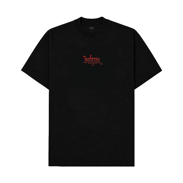 Camiseta Sufgang Red Gradient Preto