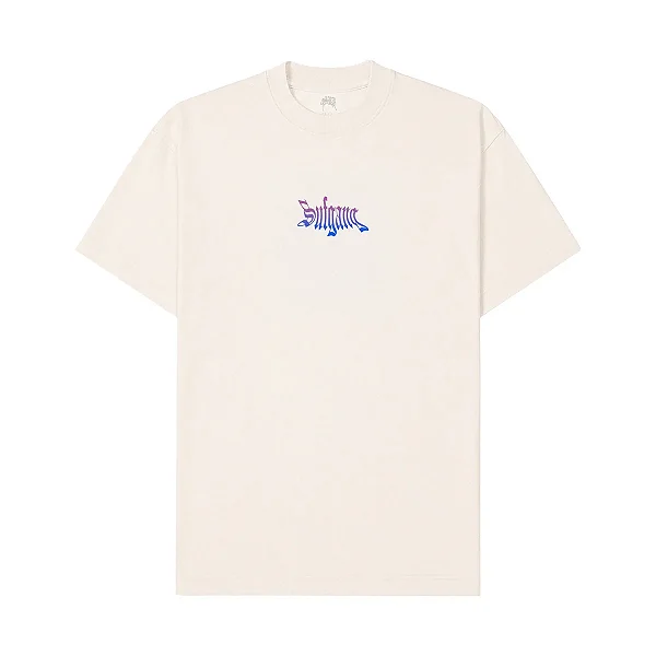 Camiseta Sufgang Purple Gradient Off White