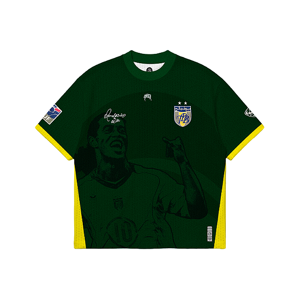 Jersey Sufgang x Ronaldinho Tropa do Bruxo Verde